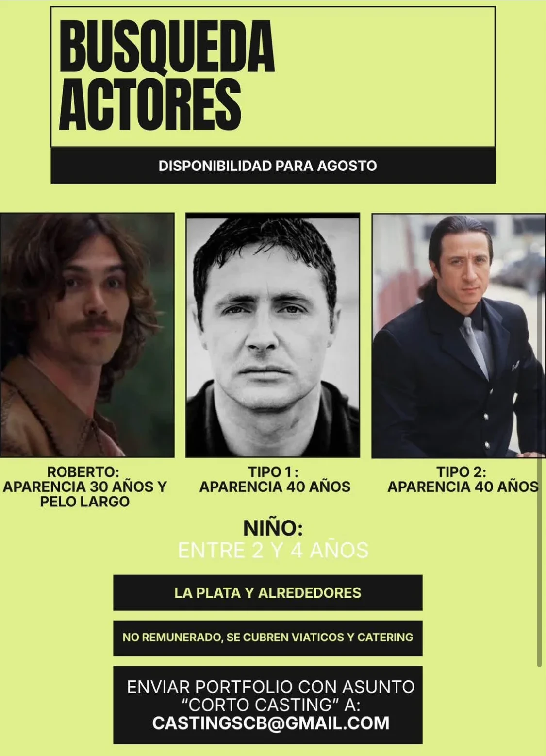 Búsqueda de actores