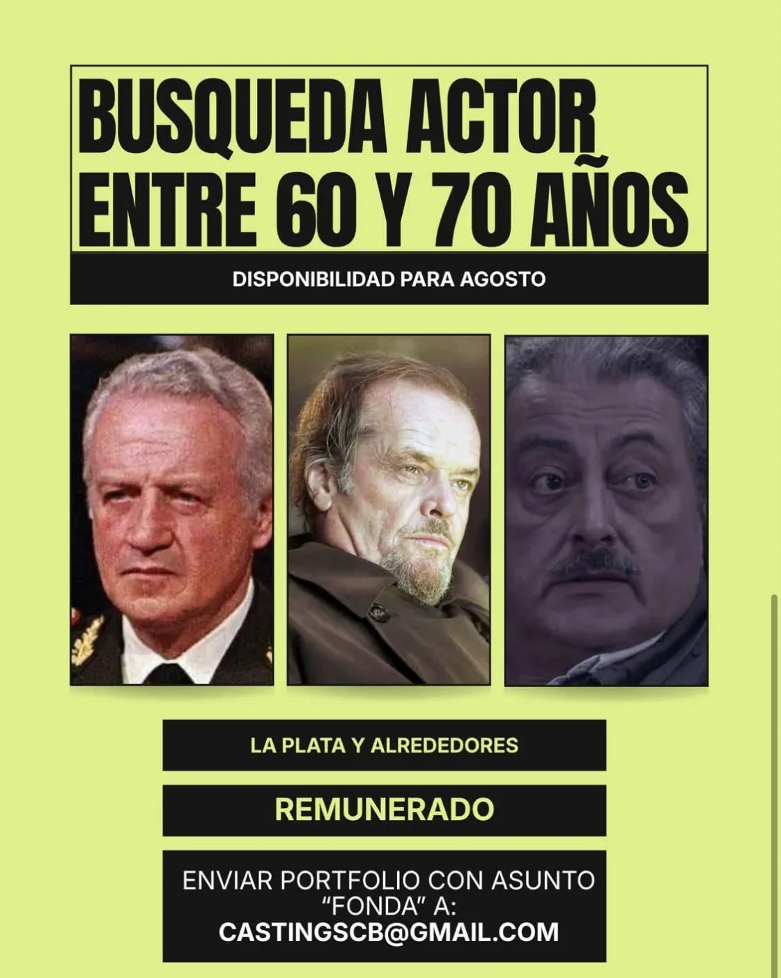 Búsqueda actor