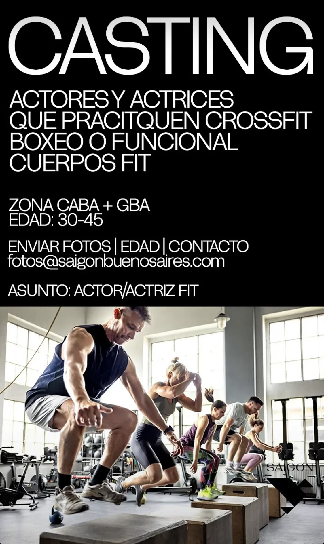 Casting de actores y actrices fit