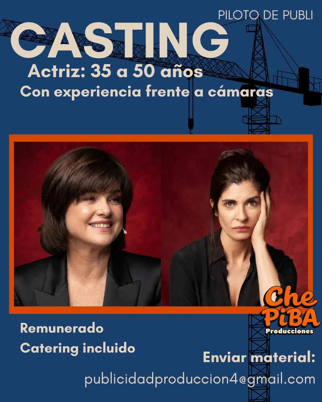 Casting para piloto de publicidad