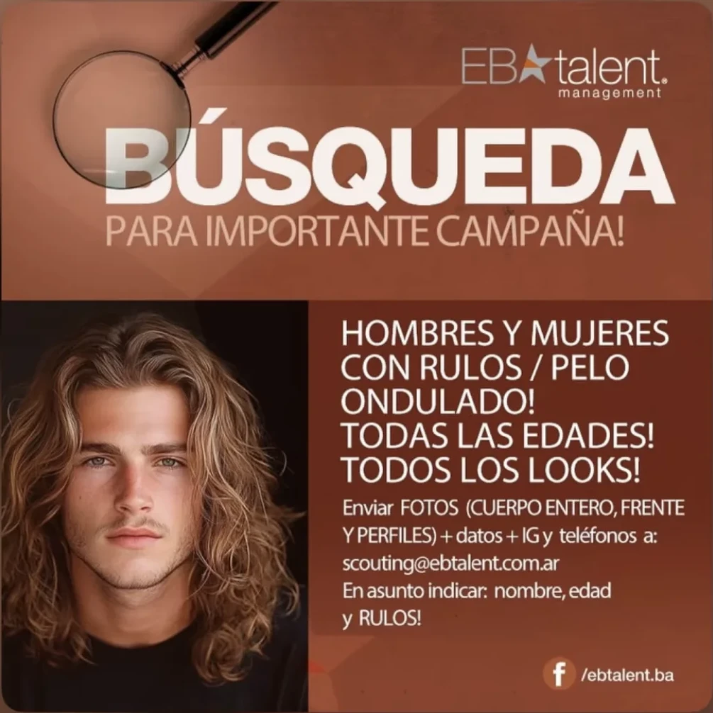 Hombres y mujeres con rulos o pelo ondulado de todas las edades