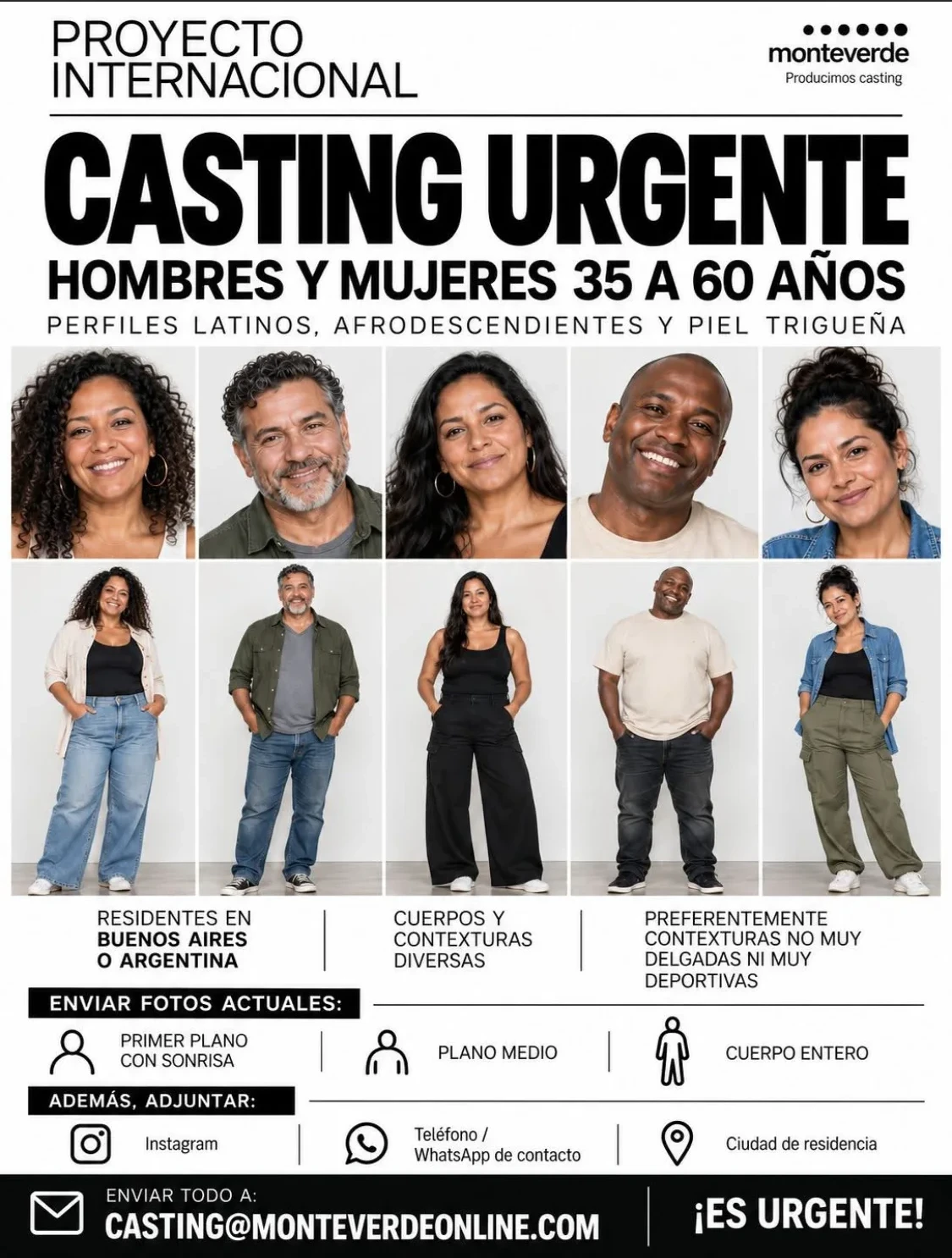 Hombres y mujeres de 35 a 60 años