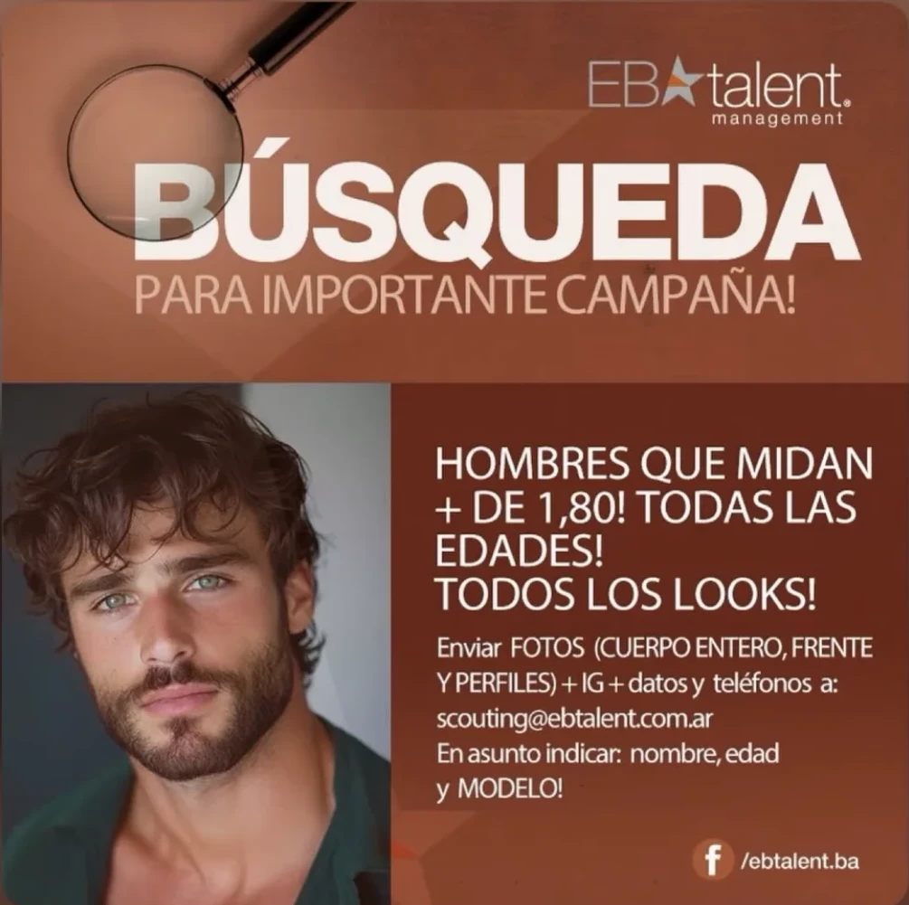 Hombres de más de 1,80 y todas las edades