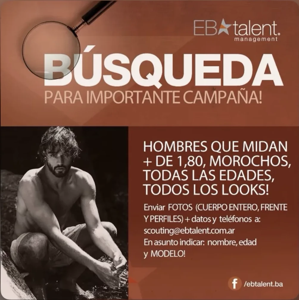 Hombres morochos de más de 1,80 y todas las edades