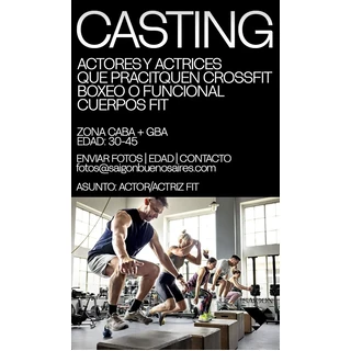 Casting de actores y actrices fit