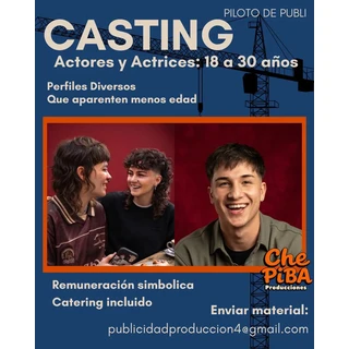 Casting para piloto de publicidad