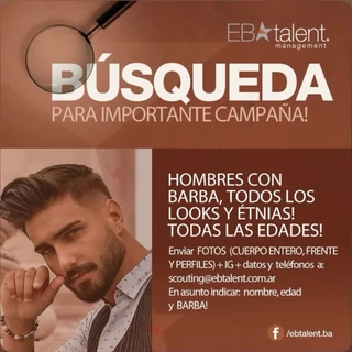 Hombres con barba de todas las edades