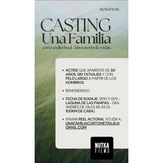 Actriz que aparente de 30 años