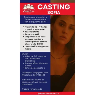 Mujer de 30 a 40 años o que lo aparente