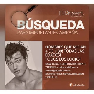 Búsqueda para importante campaña
