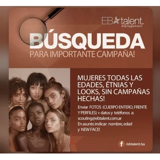 Búsqueda para importante campaña